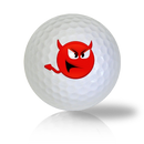 Devilish Emoticon Golf Balls Used Golf Balls - The Golf Ball Company