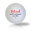 Retired Happily Ever After Golf Balls Used Golf Balls - The Golf Ball Company