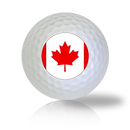 Canada Flag Golf Balls Used Golf Balls - The Golf Ball Company