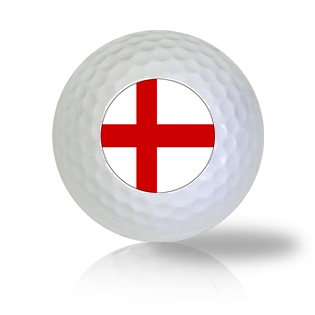 England Flag Golf Balls Used Golf Balls - The Golf Ball Company