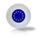 Europe Flag Golf Balls Used Golf Balls - The Golf Ball Company