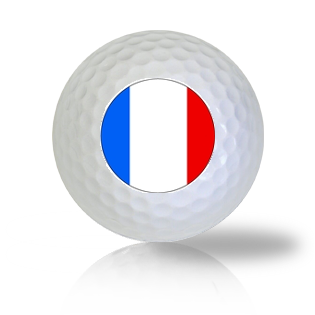 France Flag Golf Balls Used Golf Balls - The Golf Ball Company