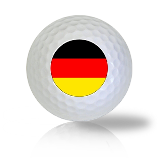 Germany Flag Golf Balls Used Golf Balls - The Golf Ball Company
