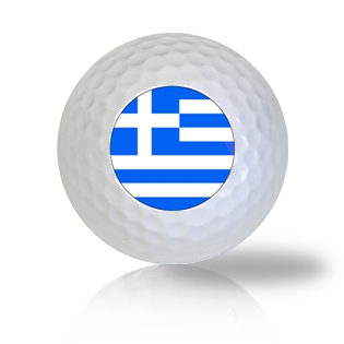 Greece Flag Golf Balls Used Golf Balls - The Golf Ball Company