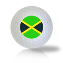 Jamaica Flag Golf Balls Used Golf Balls - The Golf Ball Company