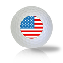 America Flag Golf Balls Used Golf Balls - The Golf Ball Company