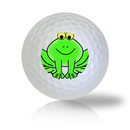 Frog Poised and Smiling Golf Balls Used Golf Balls - The Golf Ball Company