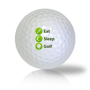 Eat Sleep Golf Golf Balls Used Golf Balls - The Golf Ball Company