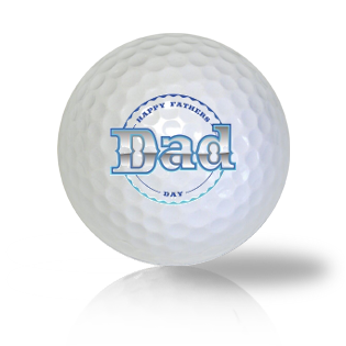 Happy Father's Day Dad Golf Balls Used Golf Balls - The Golf Ball Company