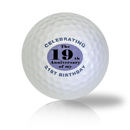 Funny 40th Birthday Golf Balls Used Golf Balls - The Golf Ball Company