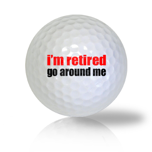 Retired So Go Around Me Golf Balls Used Golf Balls - The Golf Ball Company