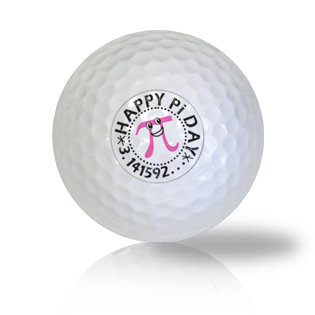 Happy Pi Day Golf Balls Used Golf Balls - The Golf Ball Company