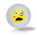 Hard Hurt Emoticon Golf Balls Used Golf Balls - The Golf Ball Company