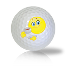 I'm Having Tea, Want Some? Emoticon Golf Balls Used Golf Balls - The Golf Ball Company
