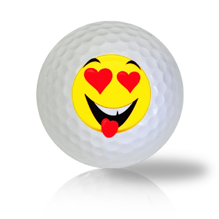 Love Emoticon Golf Balls Used Golf Balls - The Golf Ball Company