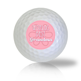 World's Best Grandma Golf Balls Used Golf Balls - The Golf Ball Company