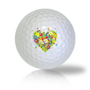 Happy Mother's Day Heart Golf Balls Used Golf Balls - The Golf Ball Company
