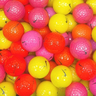 Nike Color Mix Used Golf Balls - The Golf Ball Company