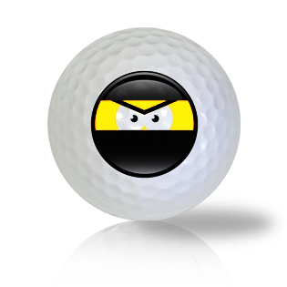 Ninja Emoticon Golf Balls Used Golf Balls - The Golf Ball Company