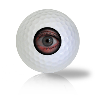 PeepHole Staring Eye Golf Balls Used Golf Balls - The Golf Ball Company