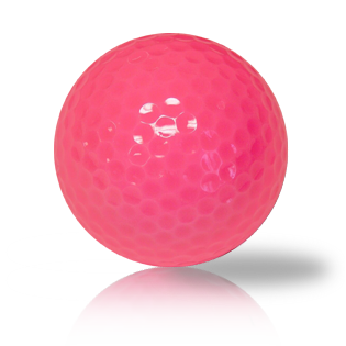 Custom New Pink Blank Balls Used Golf Balls - The Golf Ball Company