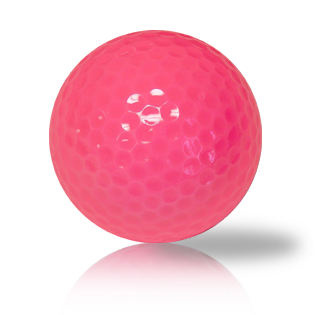 New Pink Blank Balls Used Golf Balls - The Golf Ball Company