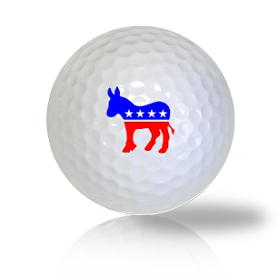 Democrat Donkey Golf Balls Used Golf Balls - The Golf Ball Company