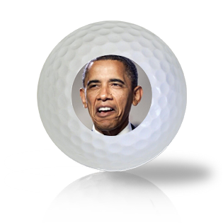 Obama Yuck Golf Balls Used Golf Balls - The Golf Ball Company