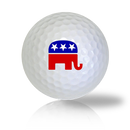 Republican Elephant Golf Balls Used Golf Balls - The Golf Ball Company