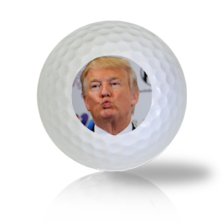Donald Trump Pucker Golf Balls Used Golf Balls - The Golf Ball Company