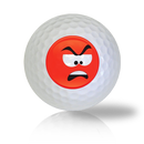 Really Disgusted Emoticon Golf Balls Used Golf Balls - The Golf Ball Company