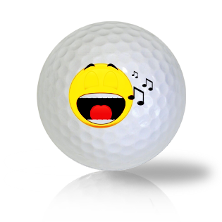 Singing Emoticon Golf Balls Used Golf Balls - The Golf Ball Company