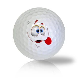 Funny Clown Face Golf Balls Used Golf Balls - The Golf Ball Company