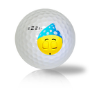 Sweetly Sleeping Emoticon Golf Balls Used Golf Balls - The Golf Ball Company