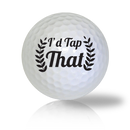I'd Tap That Golf Balls Used Golf Balls - The Golf Ball Company