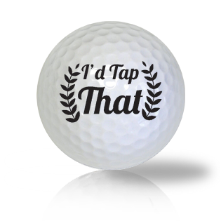 I'd Tap That Golf Balls Used Golf Balls - The Golf Ball Company
