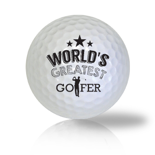 World's Greatest Golfer Golf Balls Used Golf Balls - The Golf Ball Company