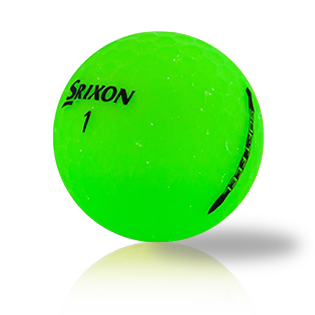 Custom Srixon Soft Feel 2 Brite Green Used Golf Balls - The Golf Ball Company