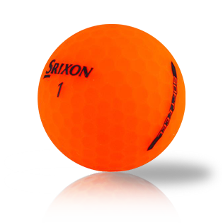 Custom Srixon Soft Feel 2 Brite Orange Used Golf Balls - The Golf Ball Company