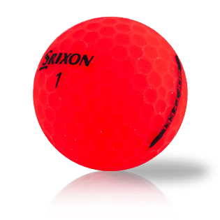 Custom Srixon Soft Feel 2 Brite Red Used Golf Balls - The Golf Ball Company