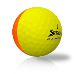 Srixon Q-Star Tour Divide Orange Used Golf Balls - The Golf Ball Company