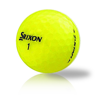 Custom Srixon Z-Star Yellow Used Golf Balls - The Golf Ball Company