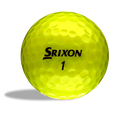 Custom Srixon Z-Star XV Yellow Used Golf Balls - The Golf Ball Company