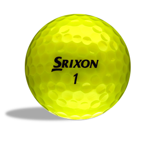 Custom Srixon Z-Star XV Yellow Used Golf Balls - The Golf Ball Company