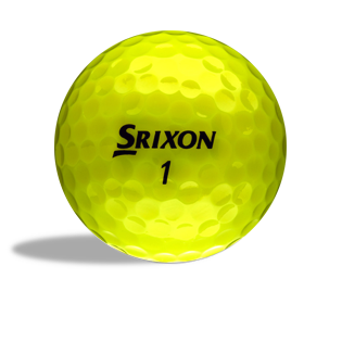 Srixon Z-Star XV Yellow Used Golf Balls - The Golf Ball Company