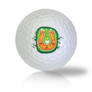 St. Patrick's Day Horse Shoe Golf Balls Used Golf Balls - The Golf Ball Company