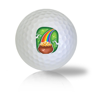 St. Patrick's Day Rainbow Golf Balls Used Golf Balls - The Golf Ball Company