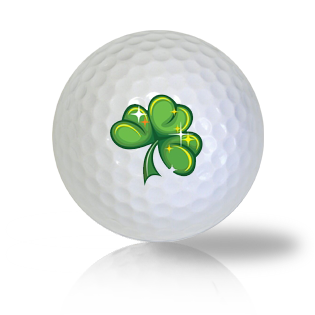 St. Patrick's Day Shamrock Golf Balls Used Golf Balls - The Golf Ball Company