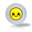 Starry Eyed Emoticon Golf Balls Used Golf Balls - The Golf Ball Company