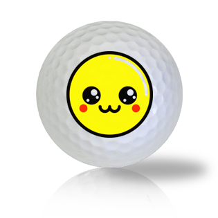 Starry Eyed Emoticon Golf Balls Used Golf Balls - The Golf Ball Company